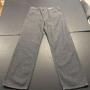 Zara Charcoal Wide Leg Jeans